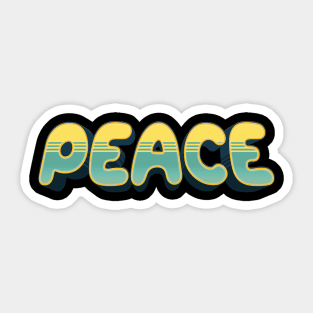 Peace Sticker